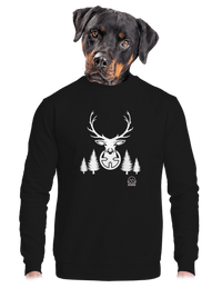unisex mikina bez kapuce