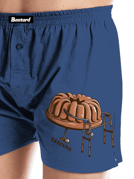 Bábovka pánské trenky Blue