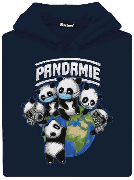 Pandamie pánská mikina klokanka Navy
