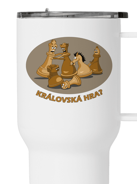 Královská hra termohrnek White