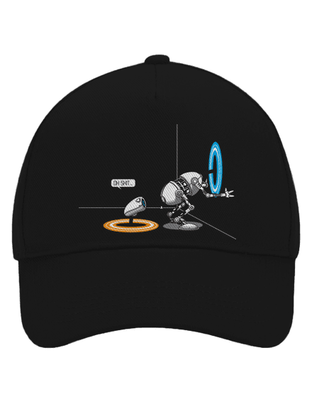 Portal kšiltovka baseballka Black