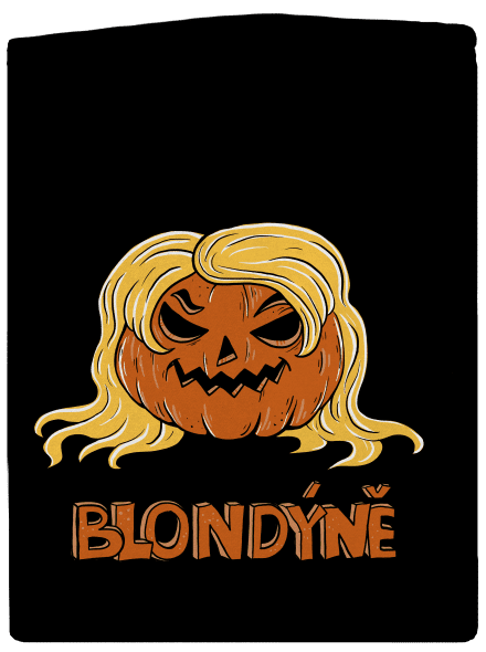Blondýně dámská mikina na zip Black