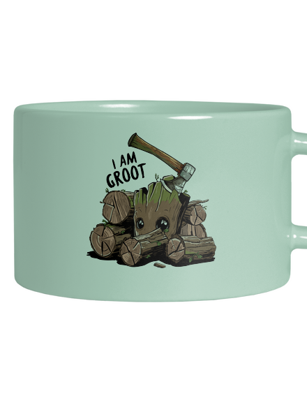 I Am Groot hrnek makronka Mint Macaron