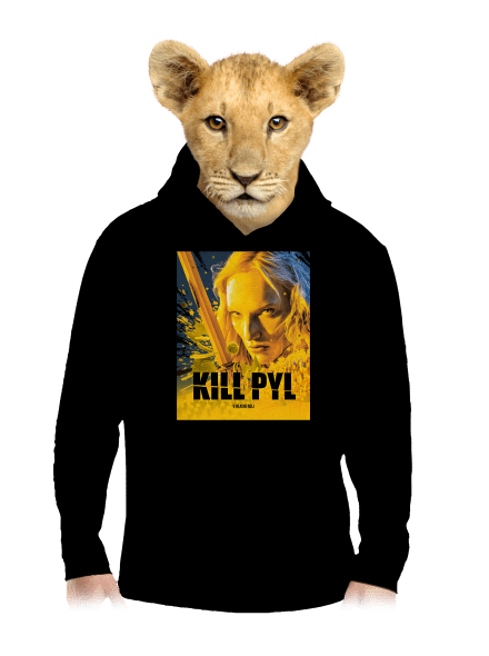 Kill pyl dětská mikina klokanka Black