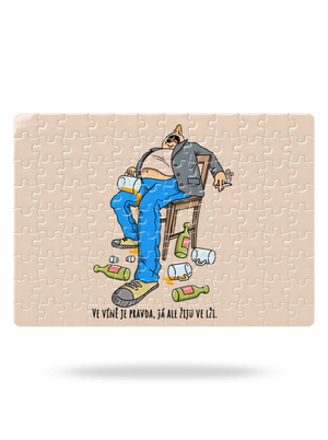 Žiju ve lži puzzle White