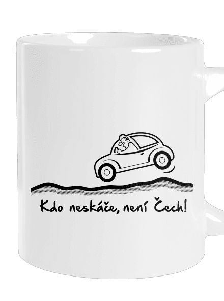 Kdo neskáče velký hrnek White