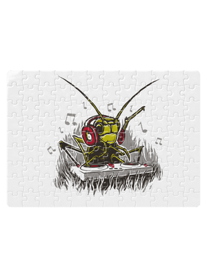 DJ cvrček puzzle White