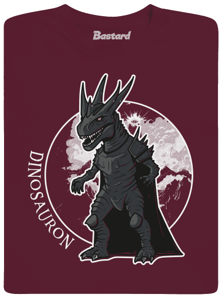 Dinosauron dětské tričko Burgundy
