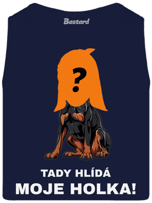 Tady hlídám já pánské tílko French Navy