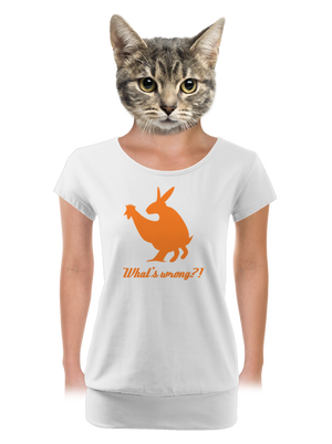 dámské tričko s lemem