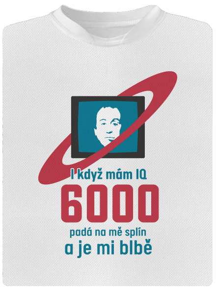 IQ 6000 dětské sportovní tričko White