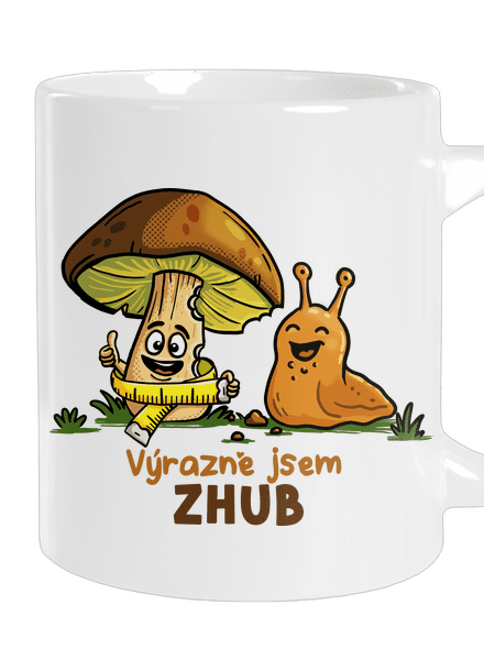 Jsem zhub velký hrnek White