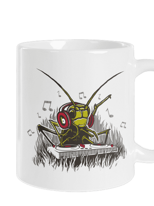 DJ cvrček klasický hrnek White