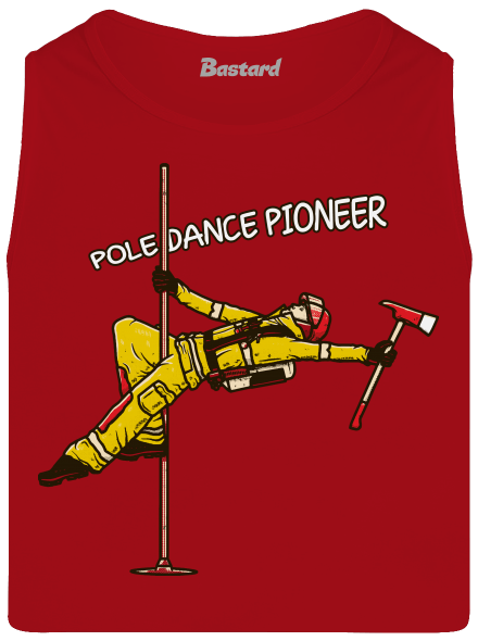 Pole Dance Pioneer pánské tílko Red