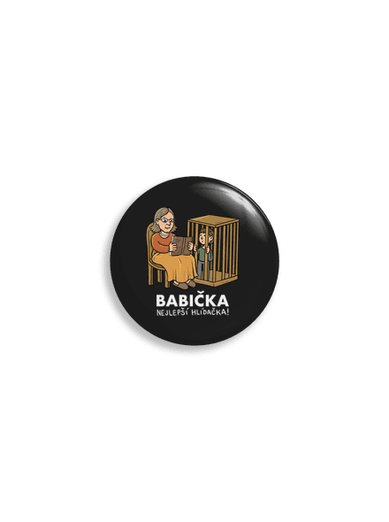 Babička hlídačka placka uni