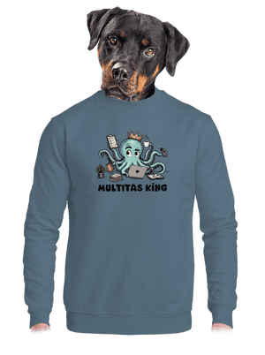 unisex mikina bez kapuce