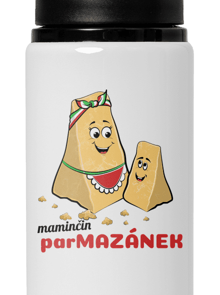 Maminčin Parmazánek lahev na vodu White