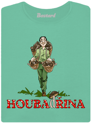 Houbadřina dámské tričko premium Mint Mal