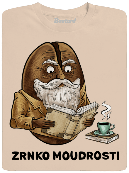 Zrnko moudrosti pánské tričko Sand
