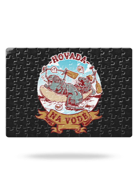 Hovada na vodě puzzle White