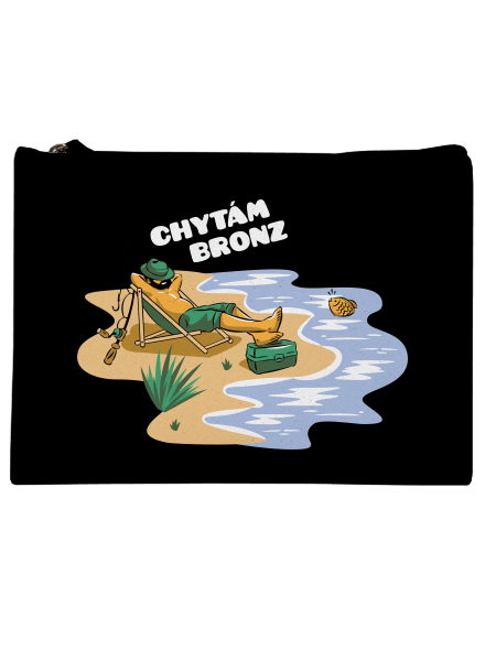 Chytám bronz taštička Black