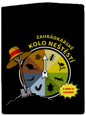 Kolo neštěstí dámská mikina na zip Black