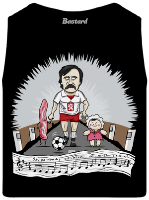 Fotbalová legenda pánské tílko Black