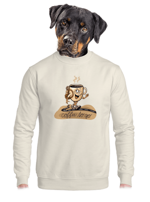 unisex mikina bez kapuce