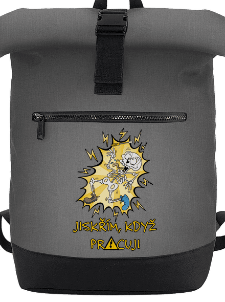 Jiskřím batoh Grey Marl