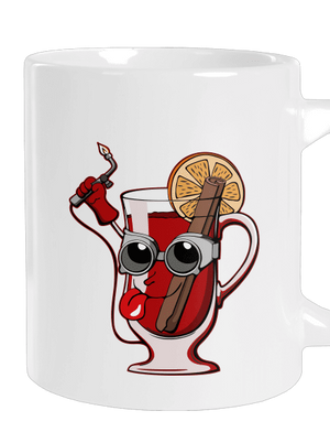 Svařák velký hrnek White