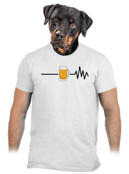 Beer help pánské tričko White