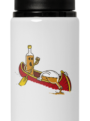 Rumáci lahev na vodu White