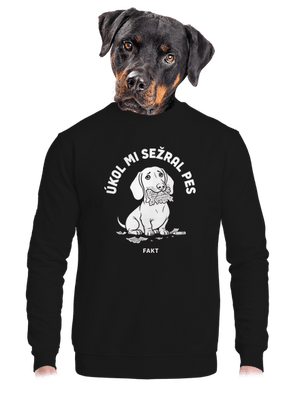 unisex mikina bez kapuce