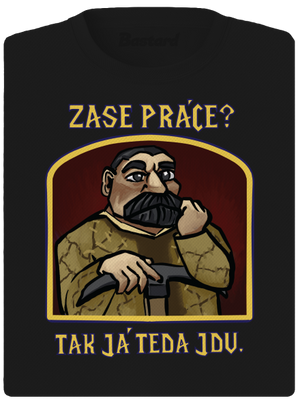 Zase práce? dámské sportovní tričko Black