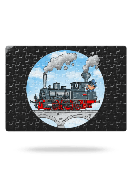 Kouř z komína puzzle White