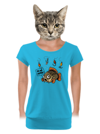 dámské tričko s lemem