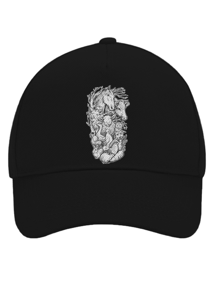 Pastvina kšiltovka baseballka Black
