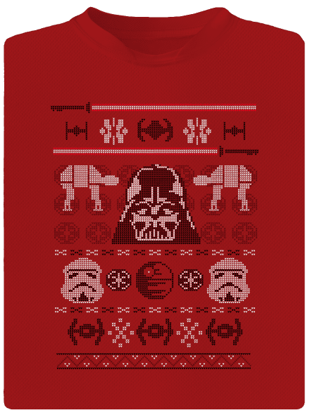 Vader na svetru pánské sportovní tričko Red Mal