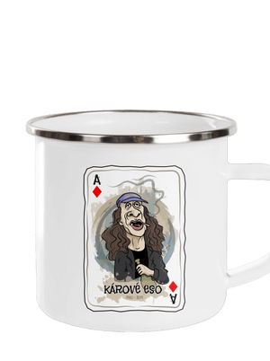 Kárové eso Jirky Káry plecháček White