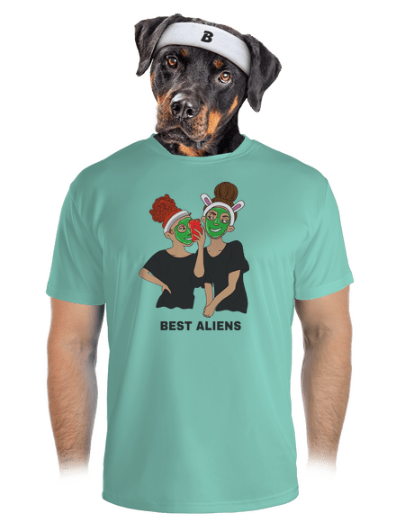 Best aliens pánské sportovní tričko Mint Mal