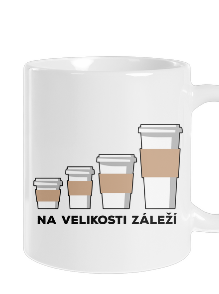 Na velikosti záleží klasický hrnek White