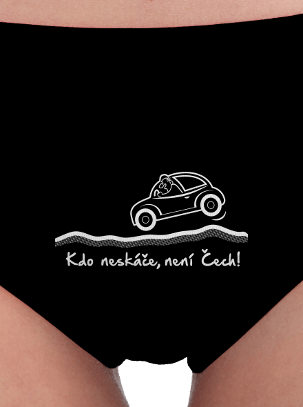 Kdo neskáče dámské kalhotky Black