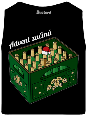 Advent začíná pánské tílko Black