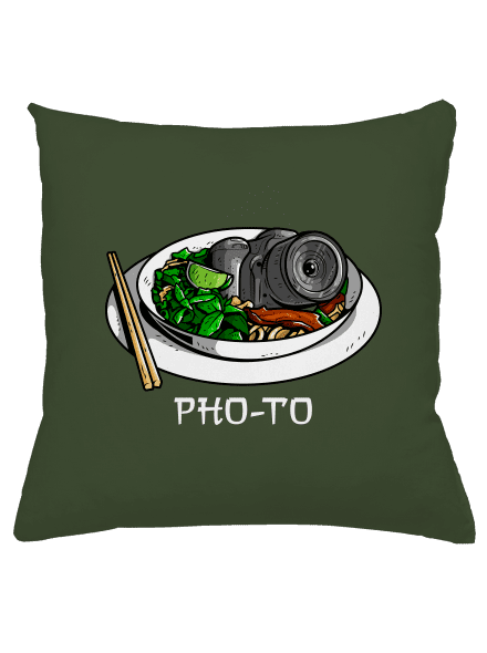 Pho-to polštář Olive Green
