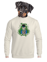 unisex mikina bez kapuce