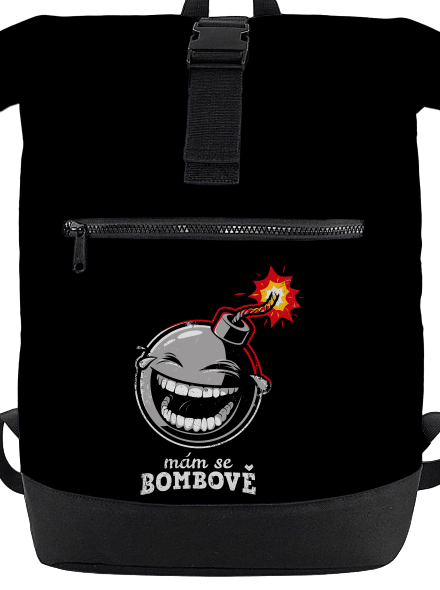 Mám se bombově batoh Black