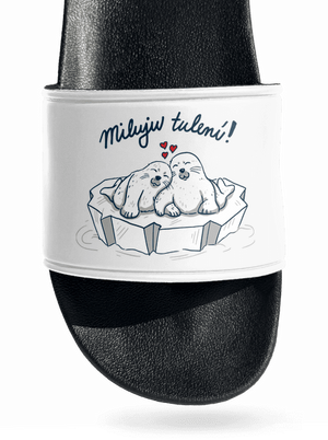 Miluju tulení pantofle White