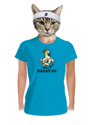 Kakat-du dámské sportovní tričko Blue Atol