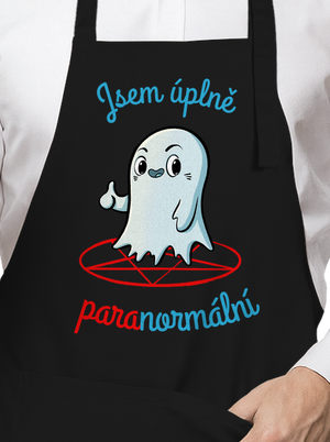 Jsem paranormální zástěra Black