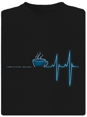 Coffee help dětské sportovní tričko Black